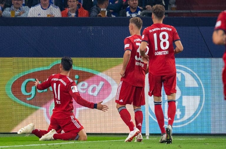 Schalke x Bayern - James Rodríguez