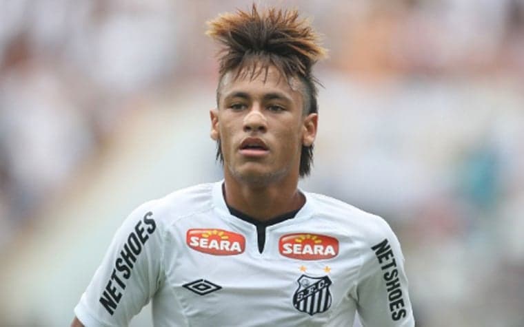 Neymar em 2012 - moicano