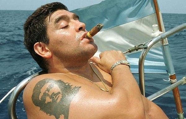 Maradona tatuagem Che Guevara