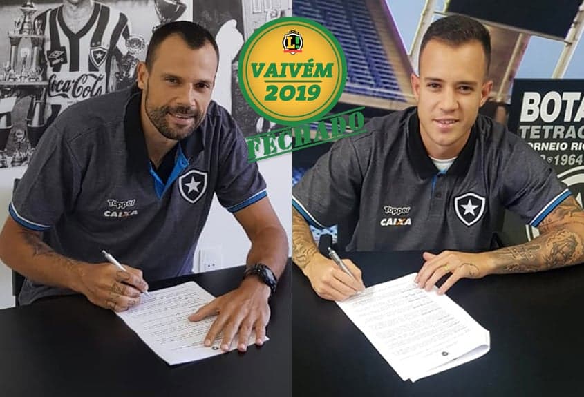 Botafogo acerta contratações de Diego Cavalieri e Gustavo Ferrareis VAIVÉM FECHADO