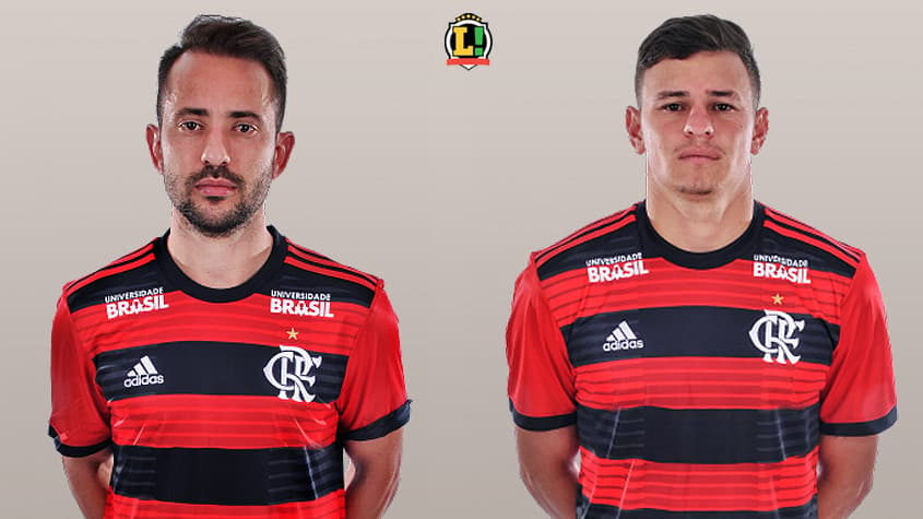 Montagem 2 Times Flamengo