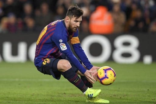 Messi - Barcelona x Valencia