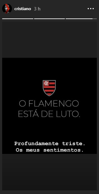 Cristiano Ronaldo - Flamengo - Instagram