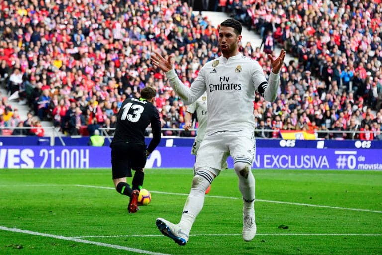 Sergio Ramos - Atletico de Madrid X Real Madrid