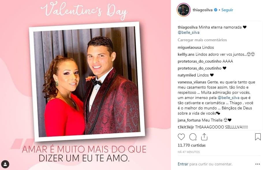 Valentine's Day - Thiago Silva e Isabelle