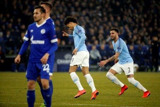 Sané - Schalke 04 x Manchester City
