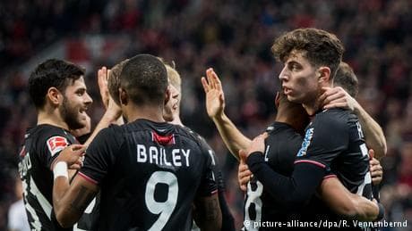 Bayer Leverkusen surpreende com sequência de vitórias na Bundesliga