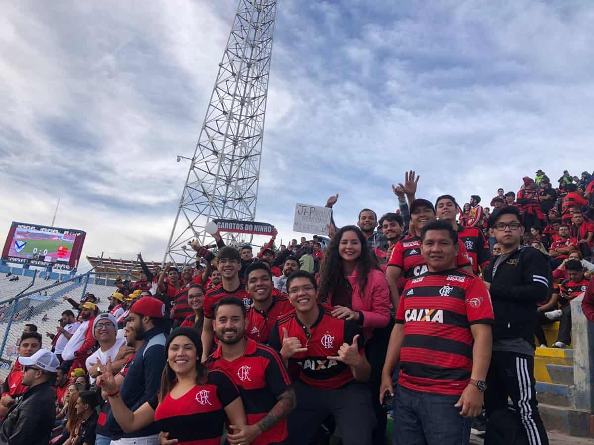 Torcida do Flamengo - San José x Flamengo - Oruro