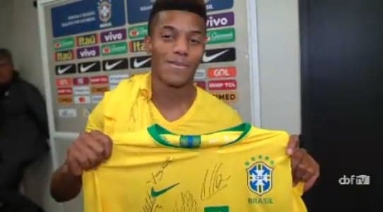 David Neres - Seleção Brasileira