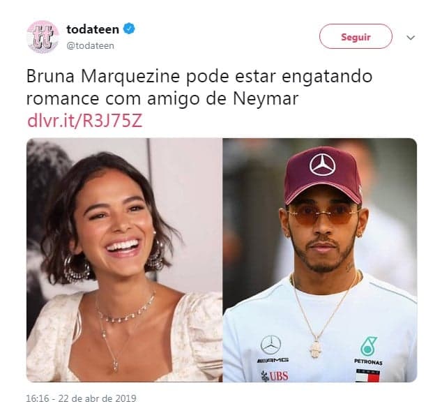 Bruna Marquezine x Hamilton
