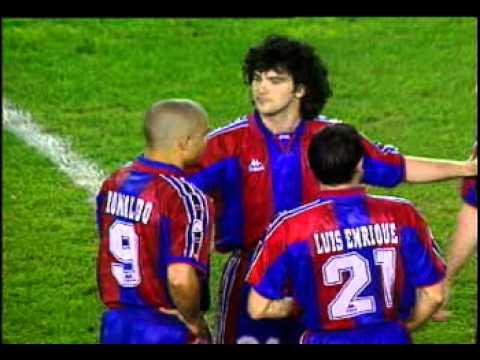 Barcelona 5 x 4 Atlético de Madrid - Copa do Rei de 1997