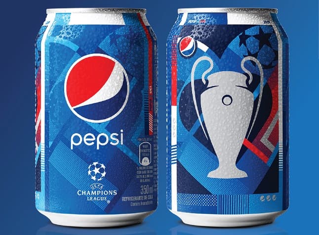 Lata especial Pepsi Champions