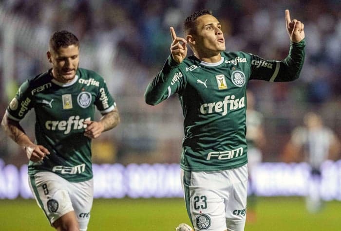 Palmeiras x Santos - Gol Raphael Veiga