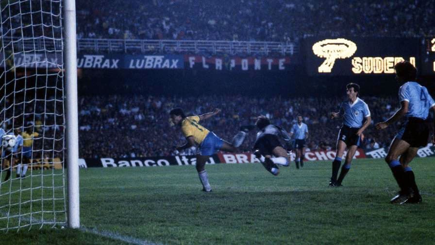 Brasil 1x0 Uruguai - 1989 (Reprodução)