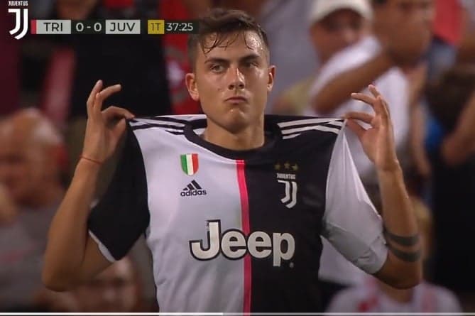 Dybala marca golaço em amistoso da Juventus