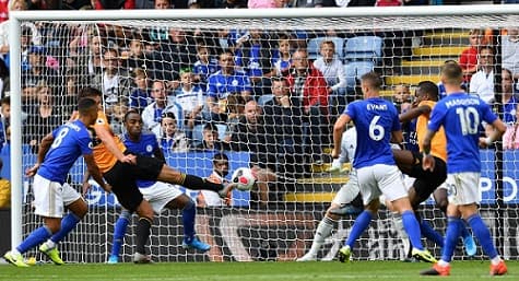 Leicester x Wolverhampton - Gol anulado pelo VAR