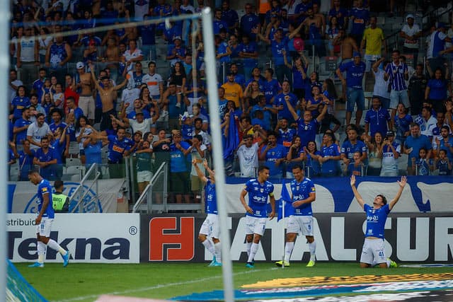 Cruzeiro x Vasco - Comemoração