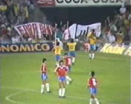 Careca - Brasil x Chile - 1989