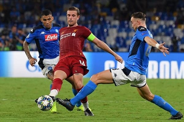Henderson - Napoli x Liverpool