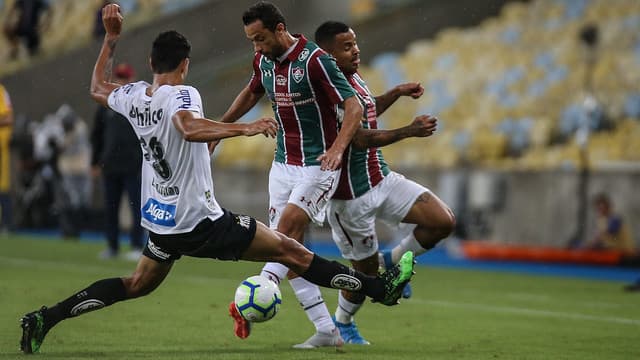 Fluminense x Santos - Nenê