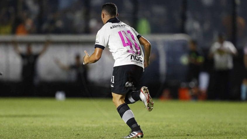 Vasco x Botafogo - Bruno Gomes comemora seu gol