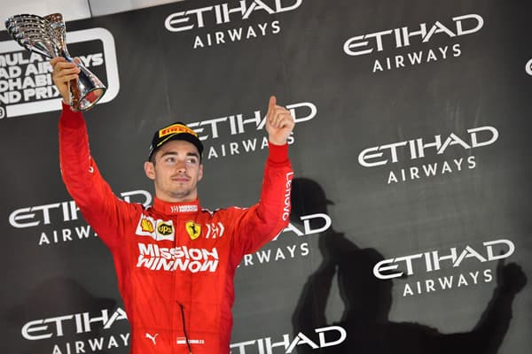 Charles Leclerc (Ferrari) Abu Dhabi F1 2019