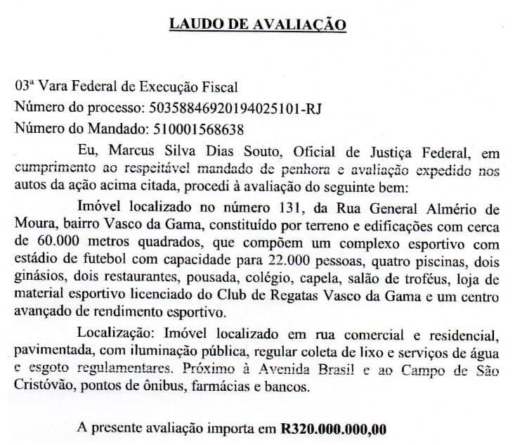 Documento - São Januário