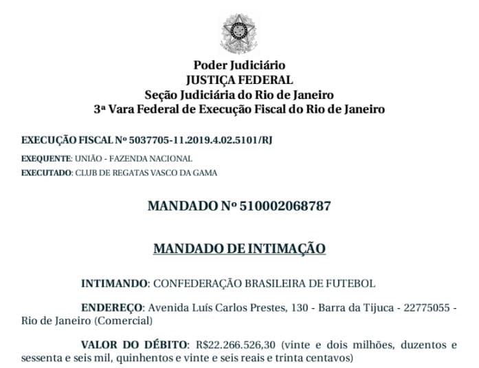 Documento - Cota Brasileira