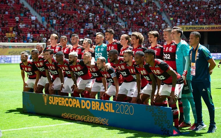 Elenco Posado - Flamengo