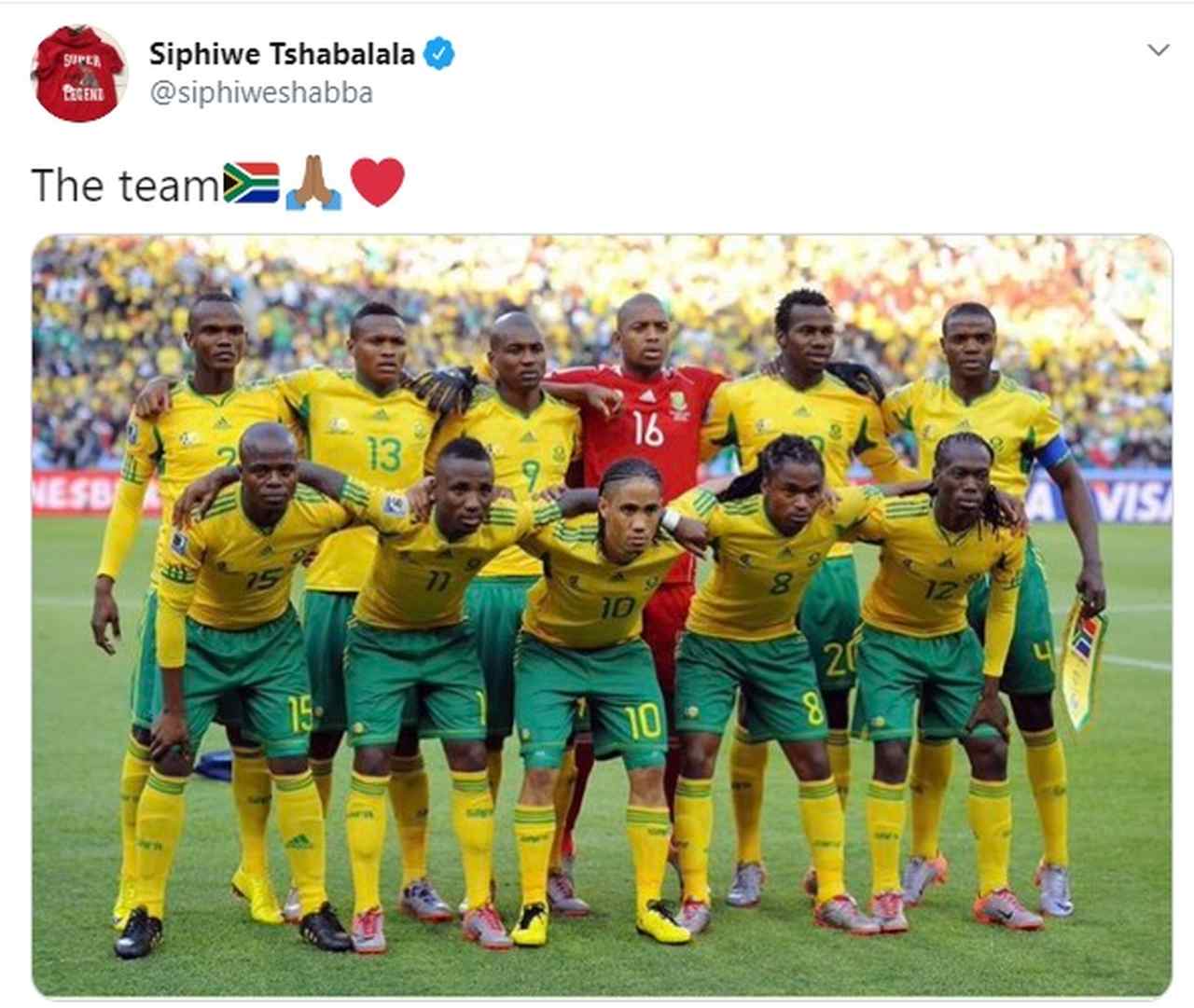 Seleção da África do Sul