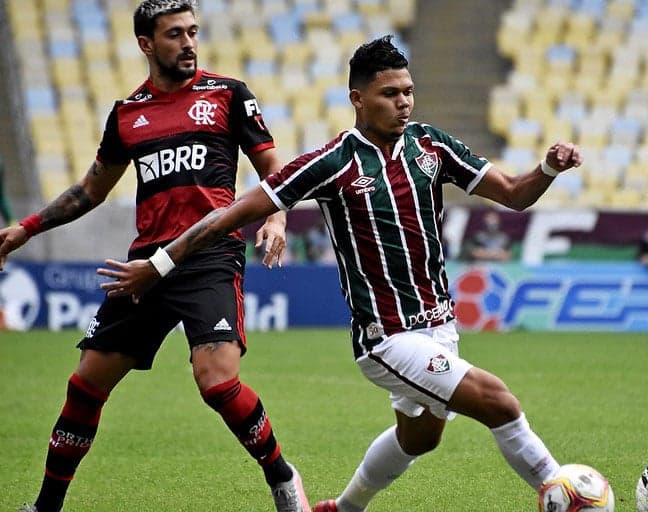 Arrascaeta e Evanilson - Fluminense x Flamengo