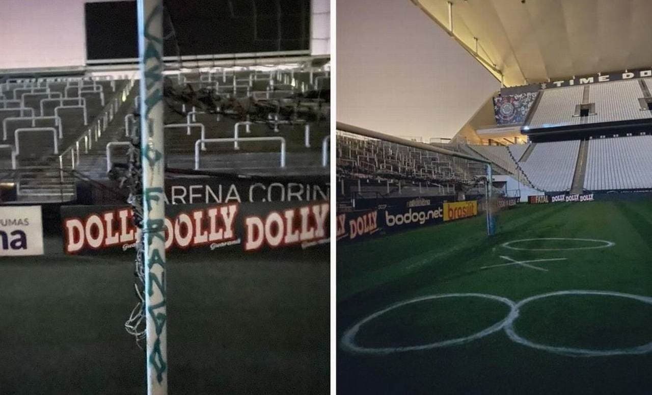 Vandalismo - Arena Corinthians