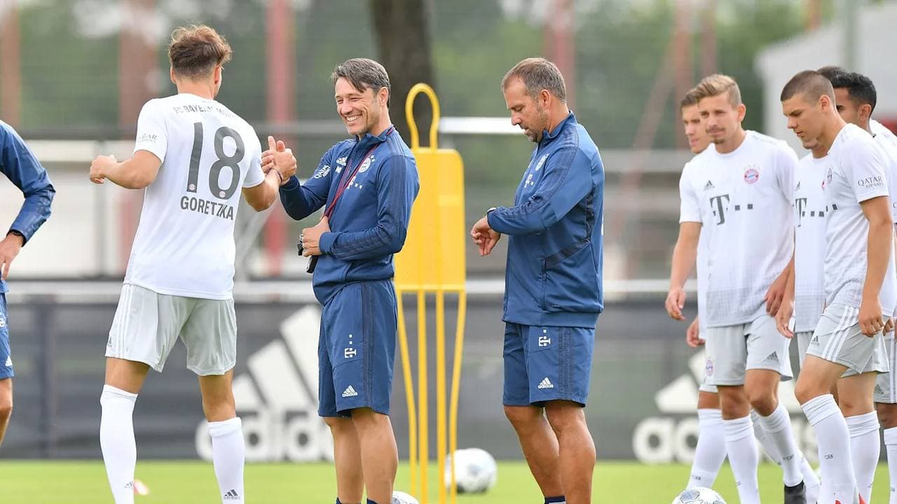 Niko Kovac e Hansi Flick - Bayern de Munique