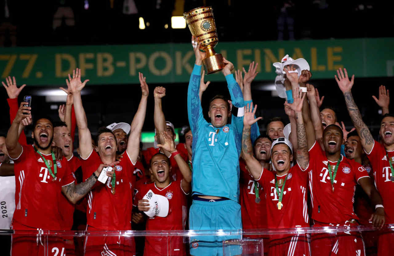 Bayer Leverkusen x Bayer de Munique - Final Copa da Alemanha - Troféu