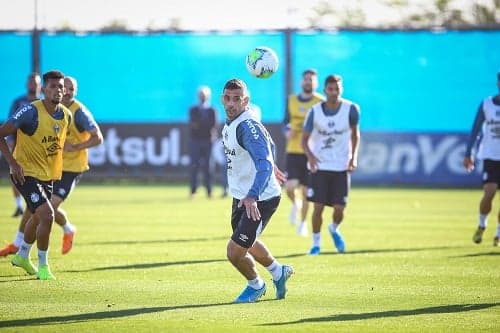 Diego Souza - treino do Grêmio