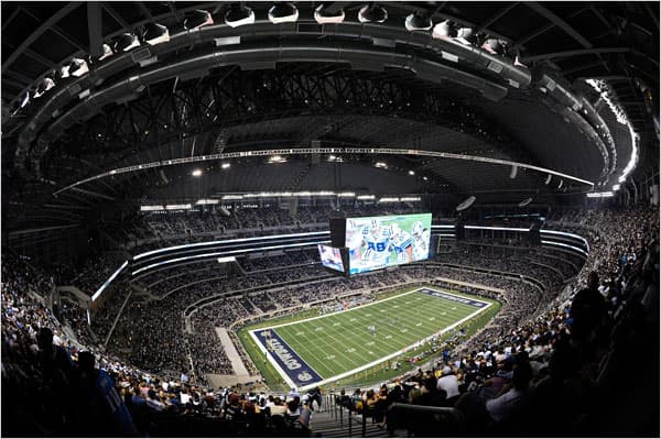 O Dallas Cowboys ainda vai decidir qual será a capacidade de público em volta da NFL