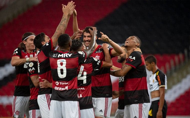 Comemoração - Flamengo x Sport