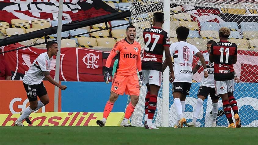 Tiago Volpi - Flamengo x São Paulo