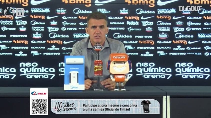 Vagner Mancini - Coletiva - Corinthians x Grêmio