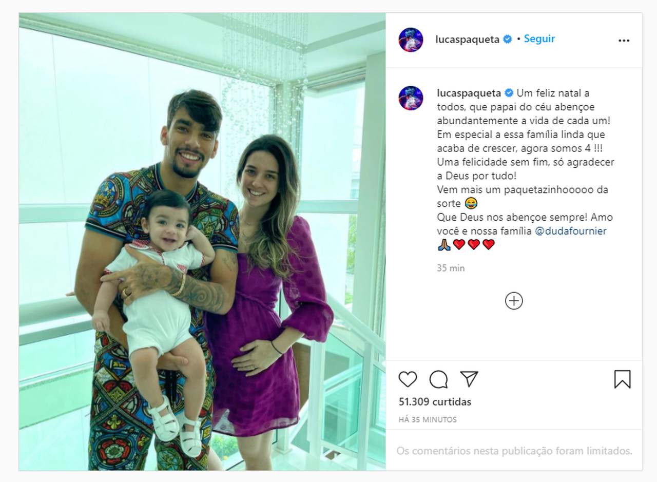 Lucas Paquetá - Instagram