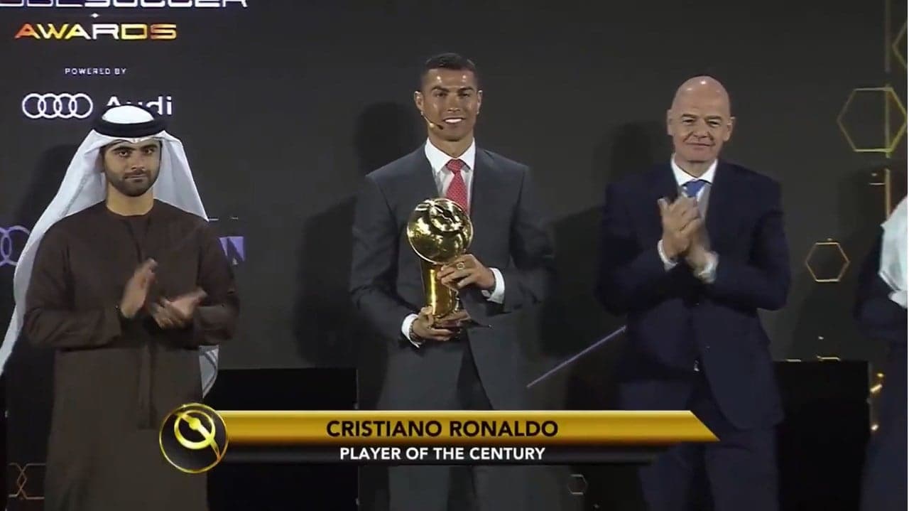 Cristiano Ronaldo - Globe Soccer Awards