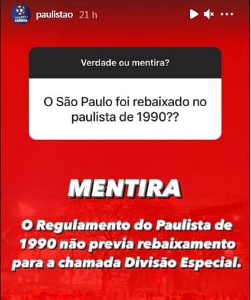 Federação Paulista - São Paulo