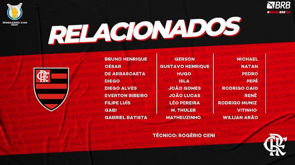Flamengo - Relacionados