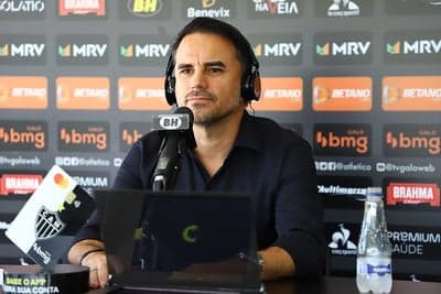 Caetano deu entrevista na Cidade do Galo sobre temas que geram interesse no torcedor