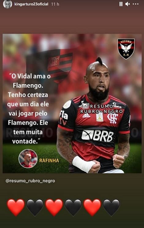 Arturo Vidal - Flamengo