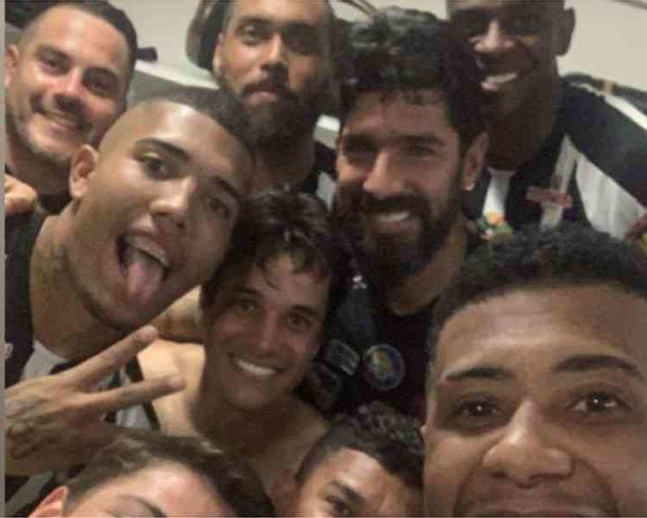 Loco Abreu e companheiros Athletic