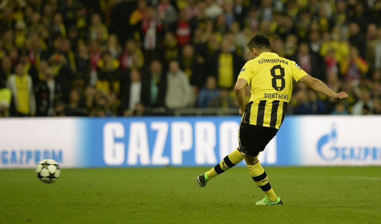 Borussia Dortmund x Bayern de Munique - Final da Champions League 2013 - Gol de pênalti de Gündogan