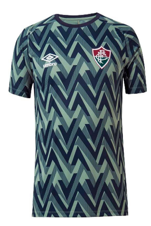 Camisa de aquecimento do Fluminense