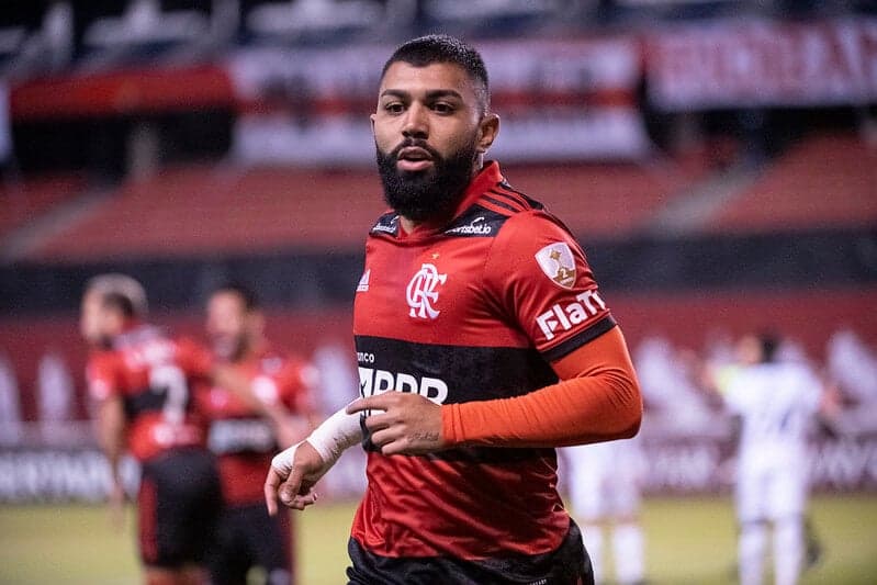 LDU x Flamengo - Gabigol