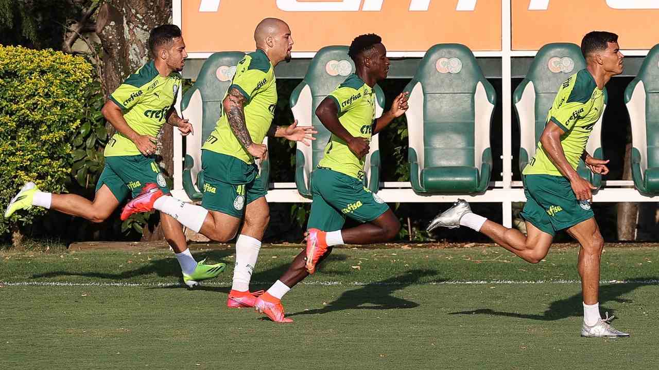 Gabriel Furtado treino Palmeiras